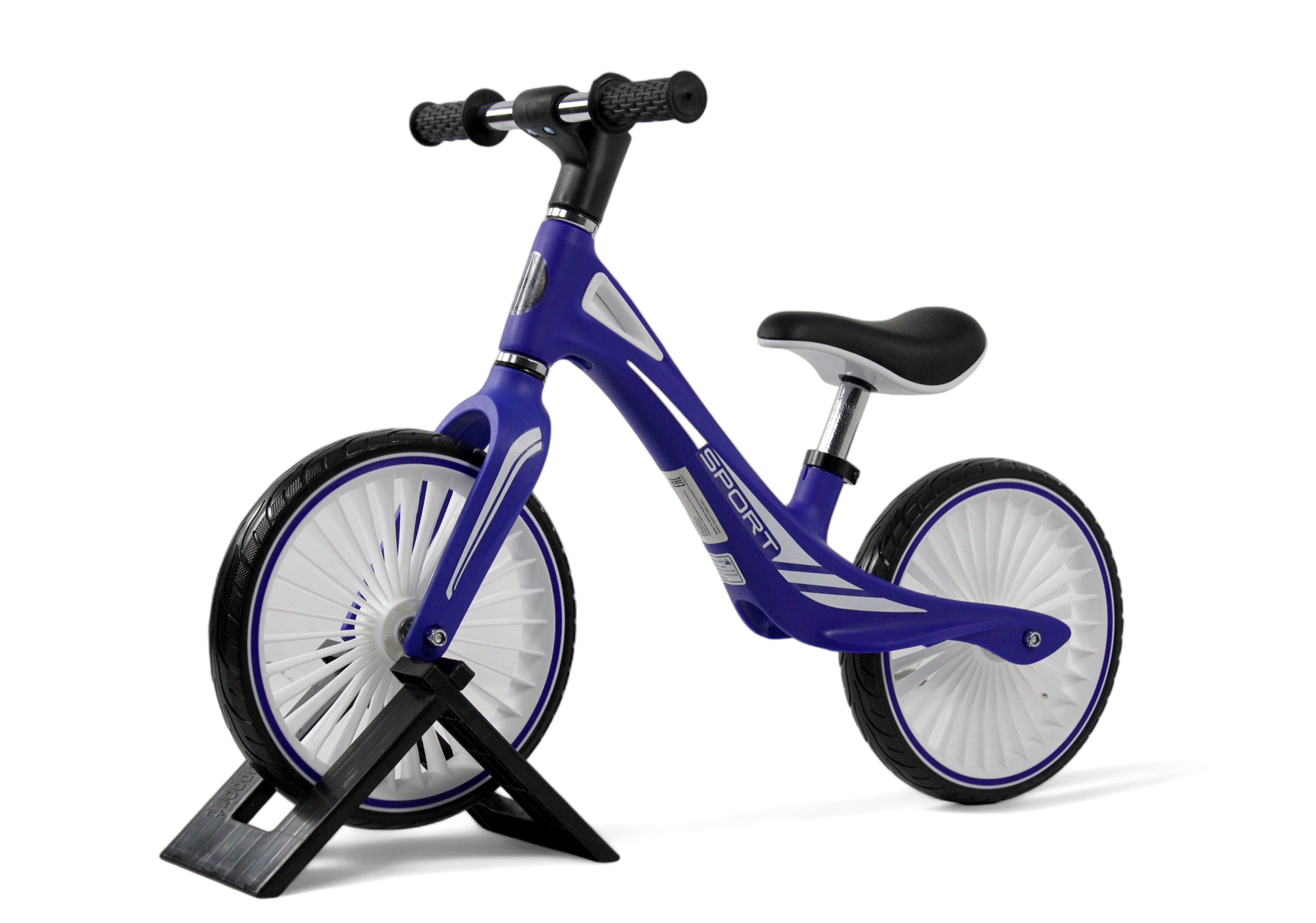 Двухколесный беговел RIVERTOYS 12 дюймов - фото 4