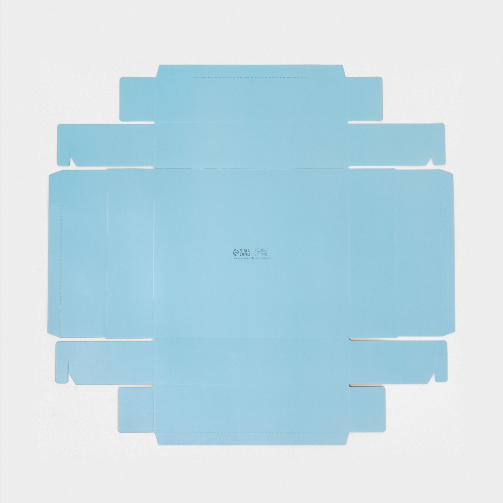 Коробка Дарите Счастье подарочная «Снежный вальс» . 23.5×20.5×5.5 см - фото 6