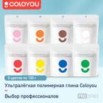 Пластилин COLOYOU воздушный 8 цв.