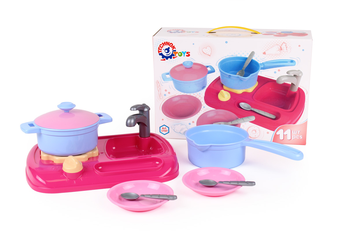 Игрушка S+S посуда - фото 1