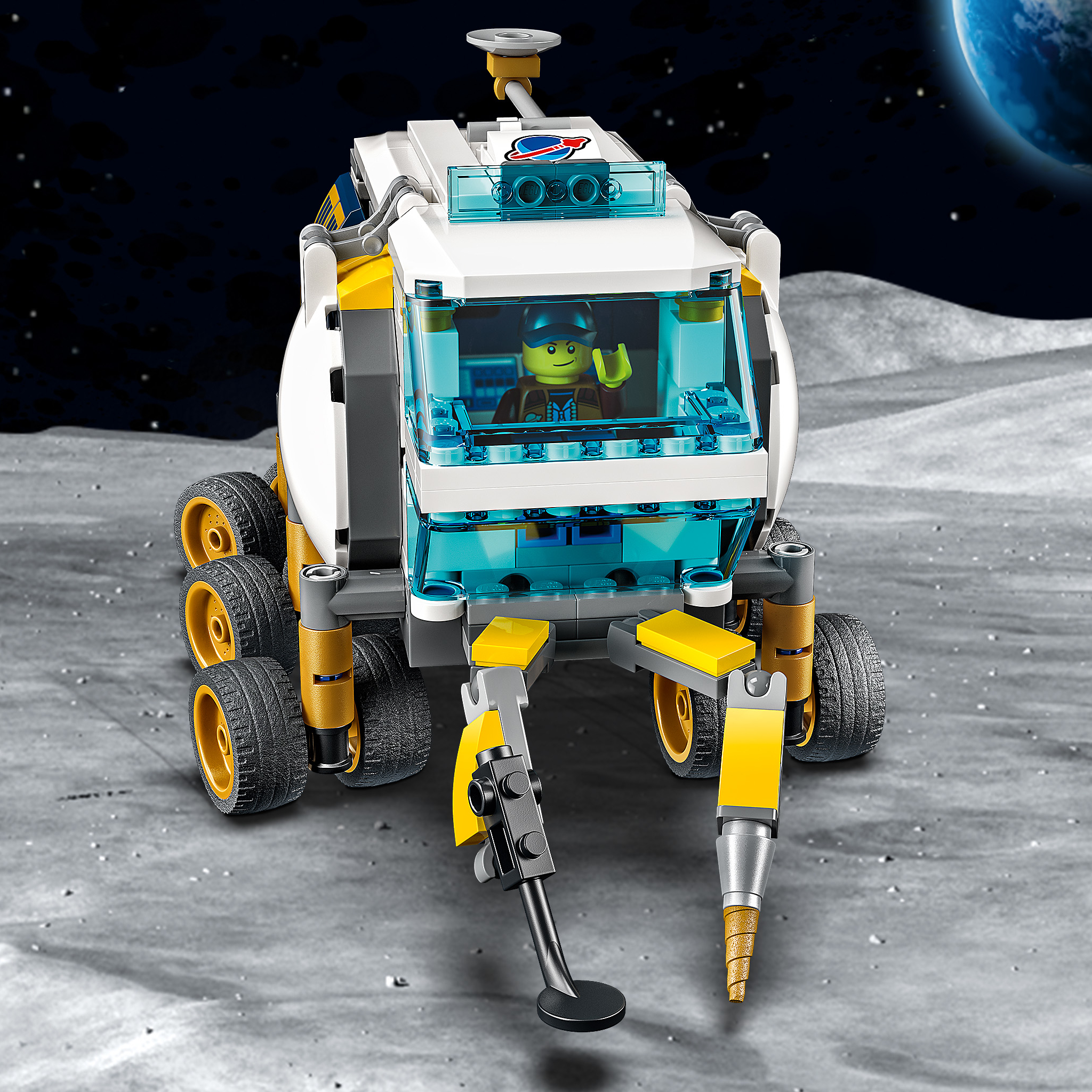 Конструктор LEGO City Space Луноход блочный - фото 15