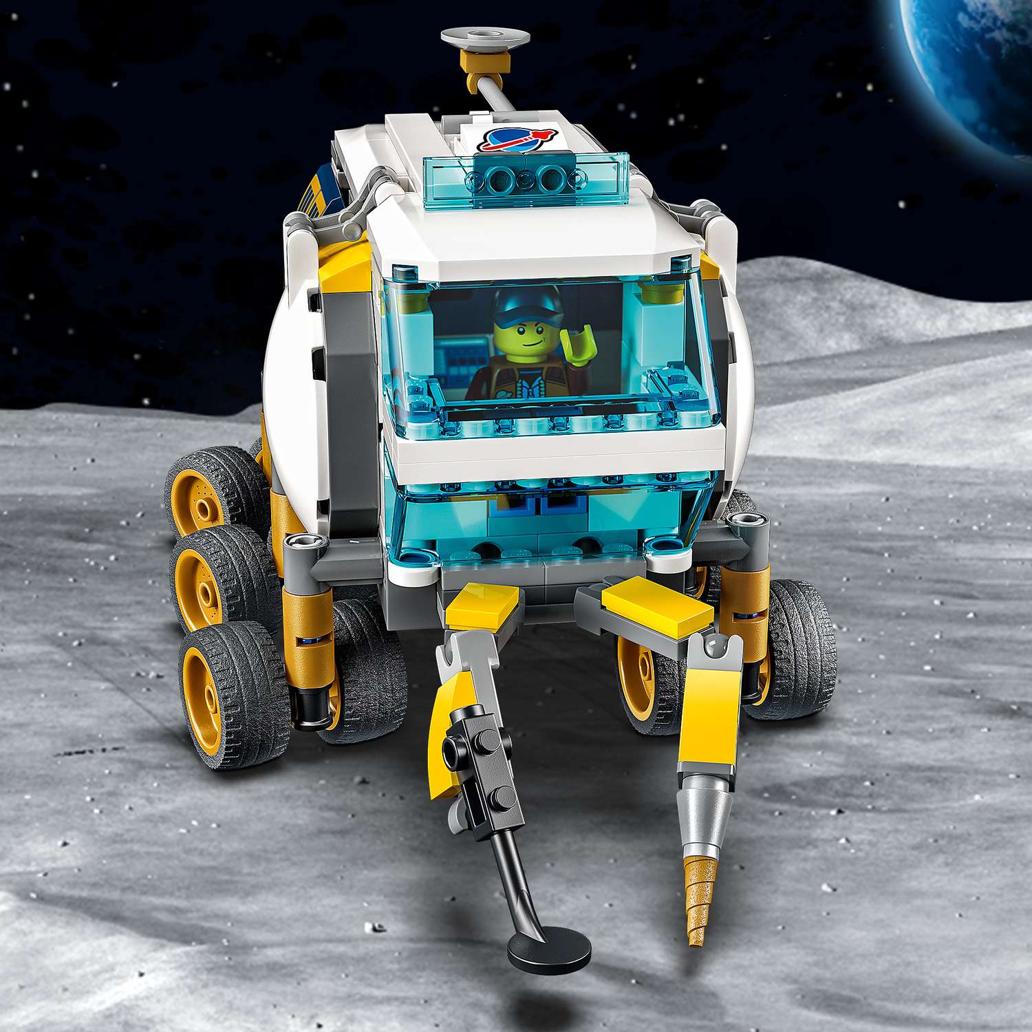 Конструктор LEGO City Space Луноход блочный - фото 15