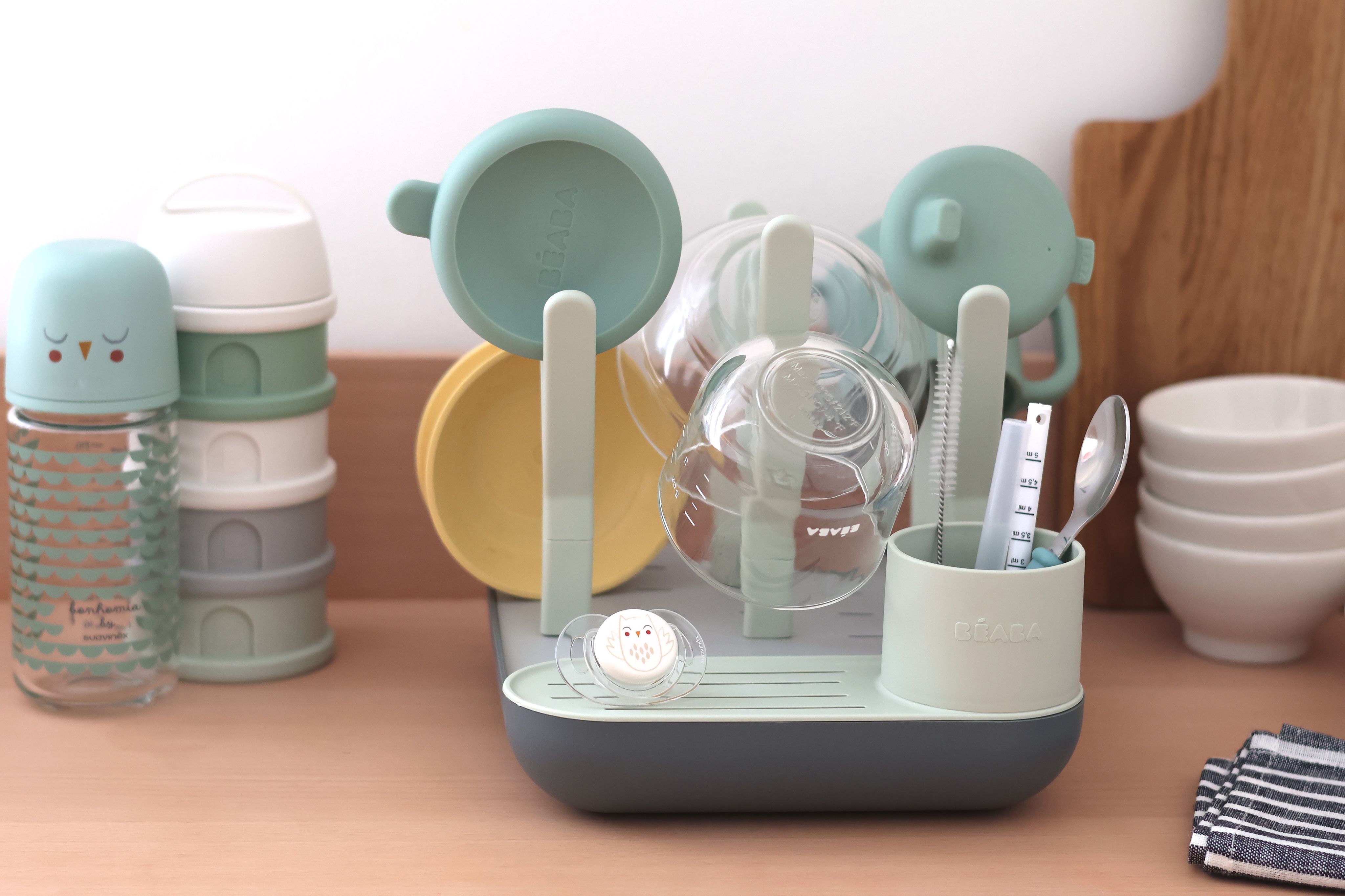 Сушилка BEABA для детских бутылочек серая - фото 21