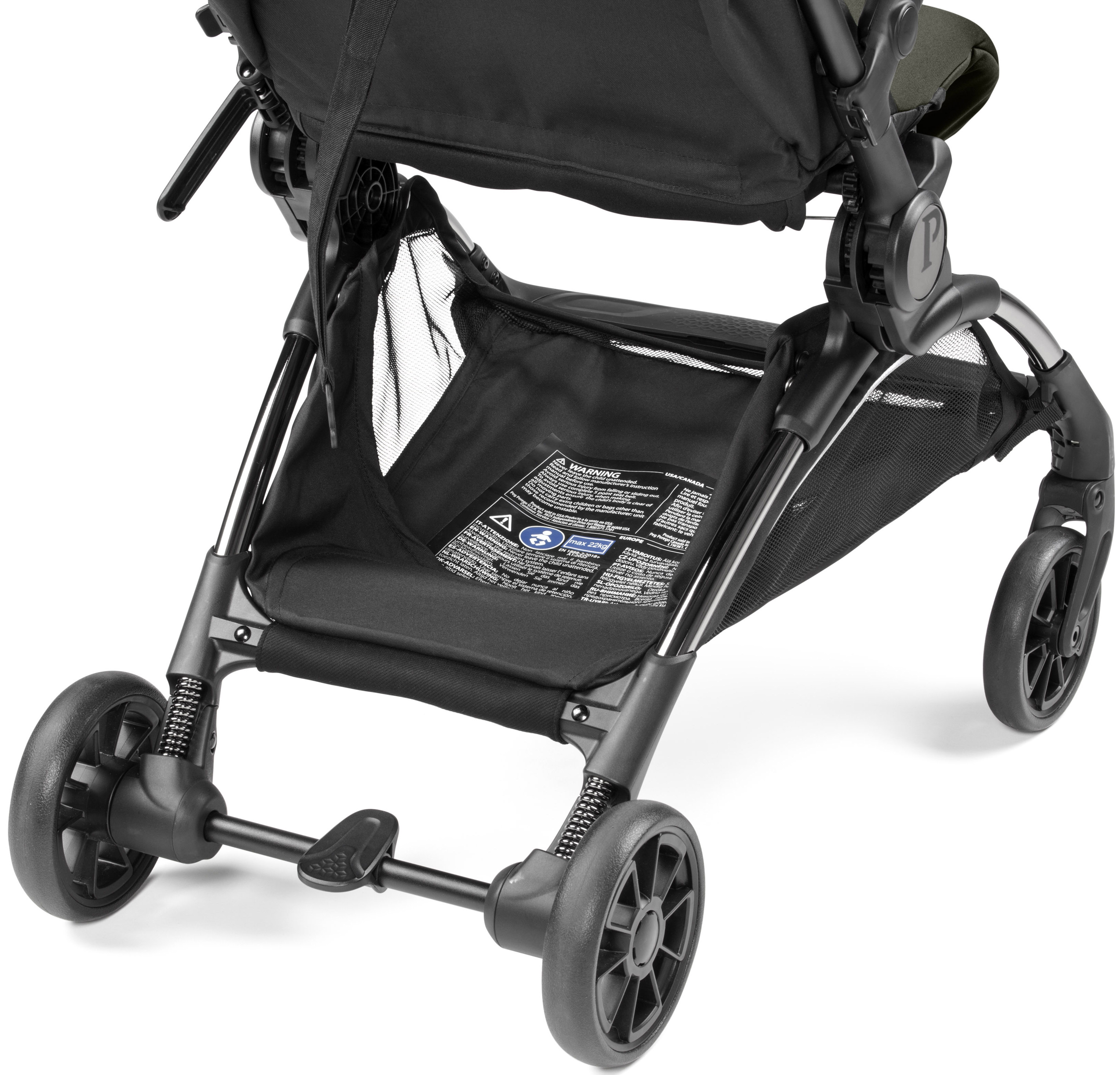 Коляска прогулочная Peg-Perego Volo зеленый - фото 7