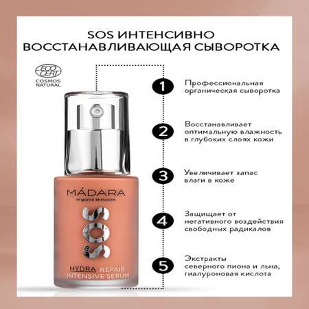 Сыворотка Madara 30 мл