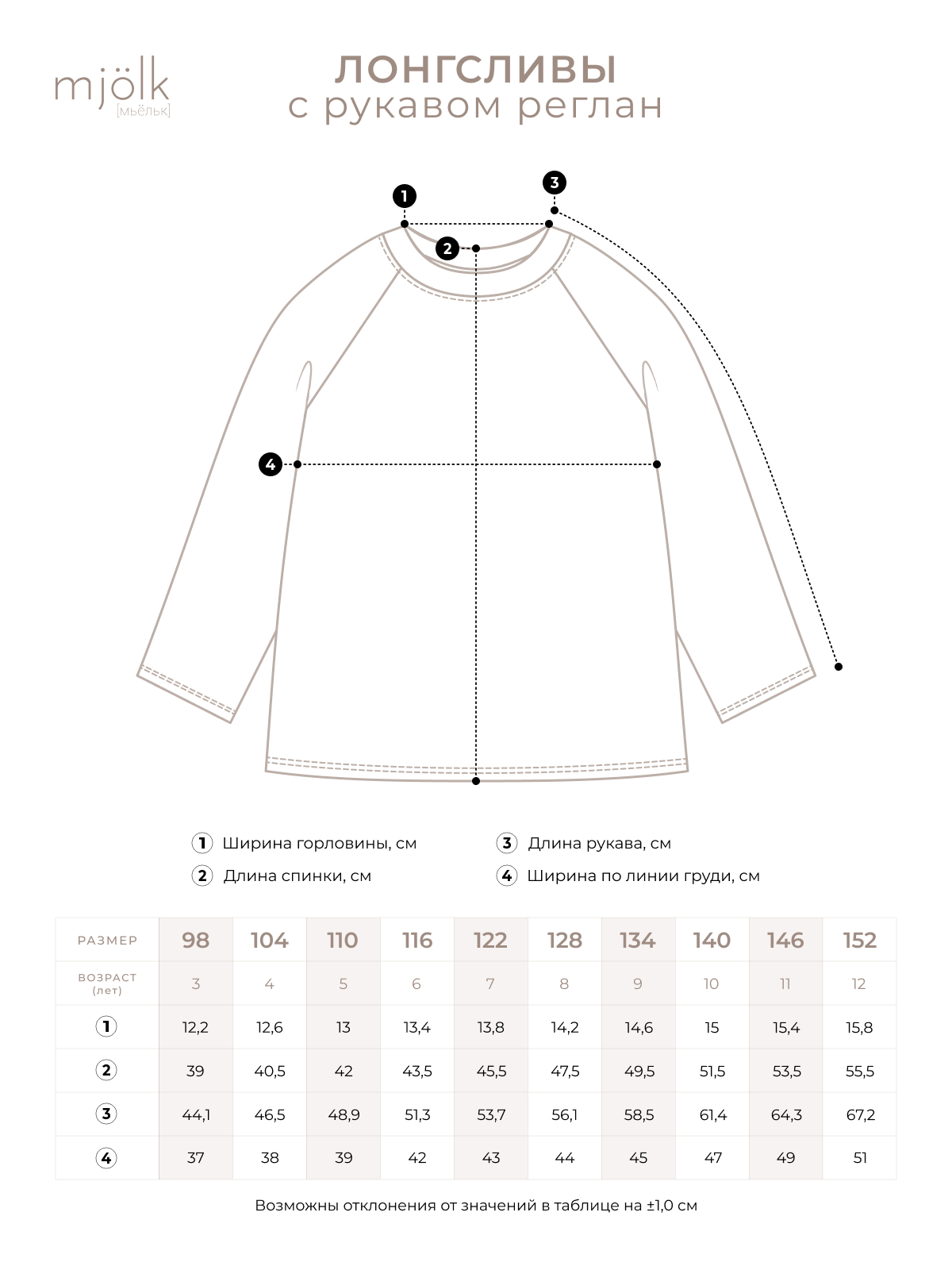 Лонгслив Mjolk 1148644 - фото 5