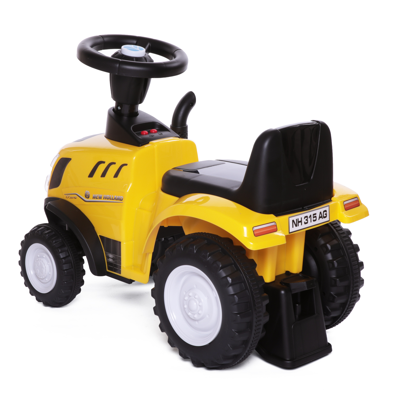 Каталка BabyCare Holland Tractor желтый - фото 9