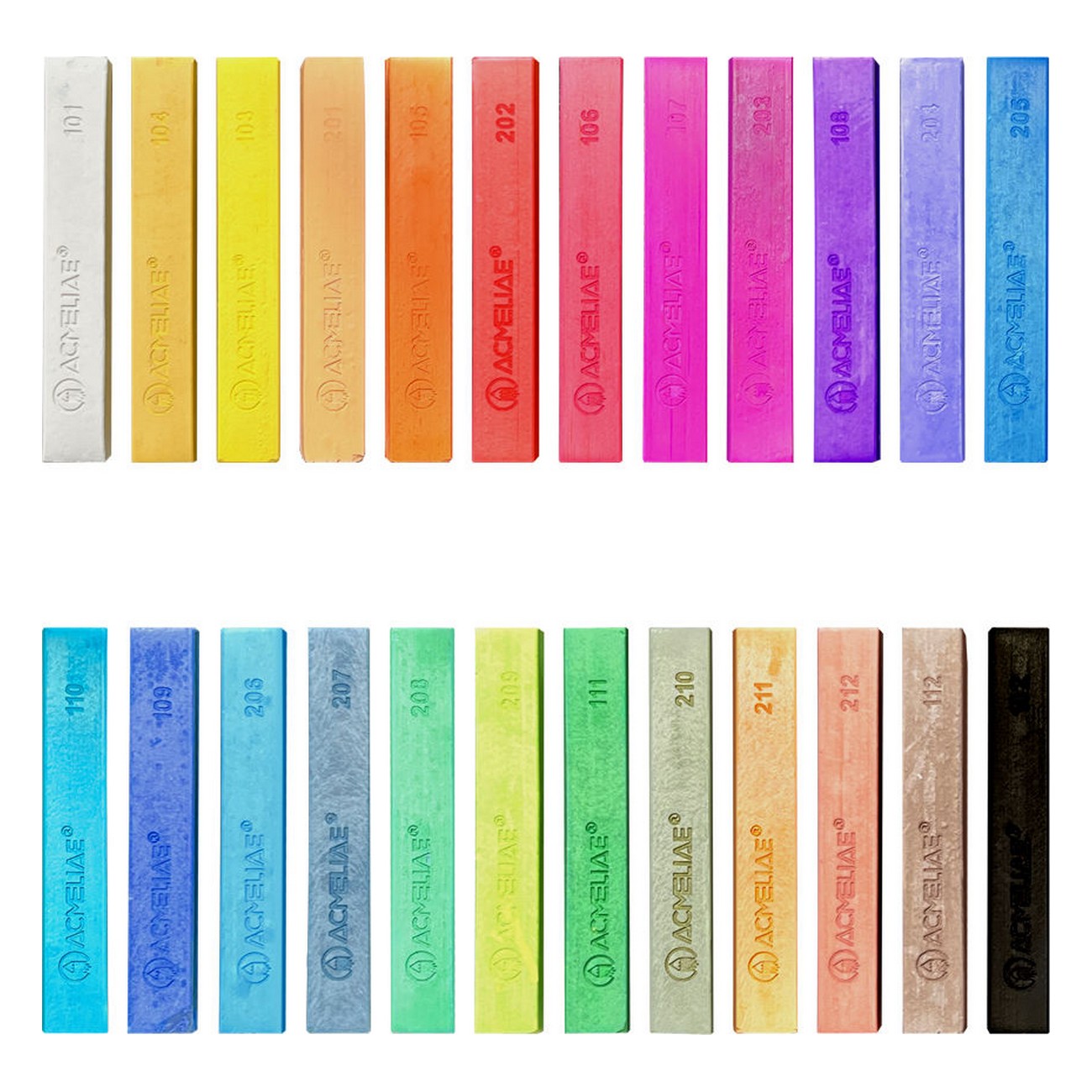 Пастель сухая ACMELIAE 24 шт. - фото 10