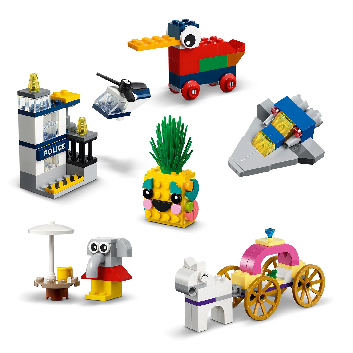Конструктор LEGO Classic 90 лет 1100 дет. - фото 3
