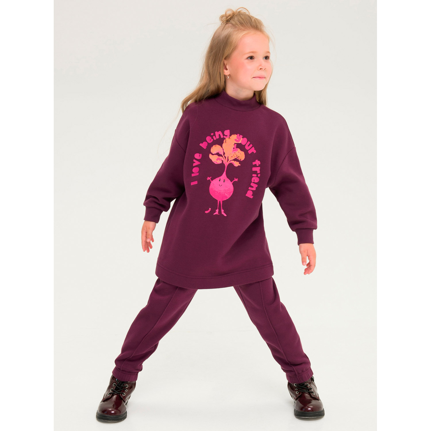 Толстовка Pelican GFNR3292/Бордовый(5) - фото 6