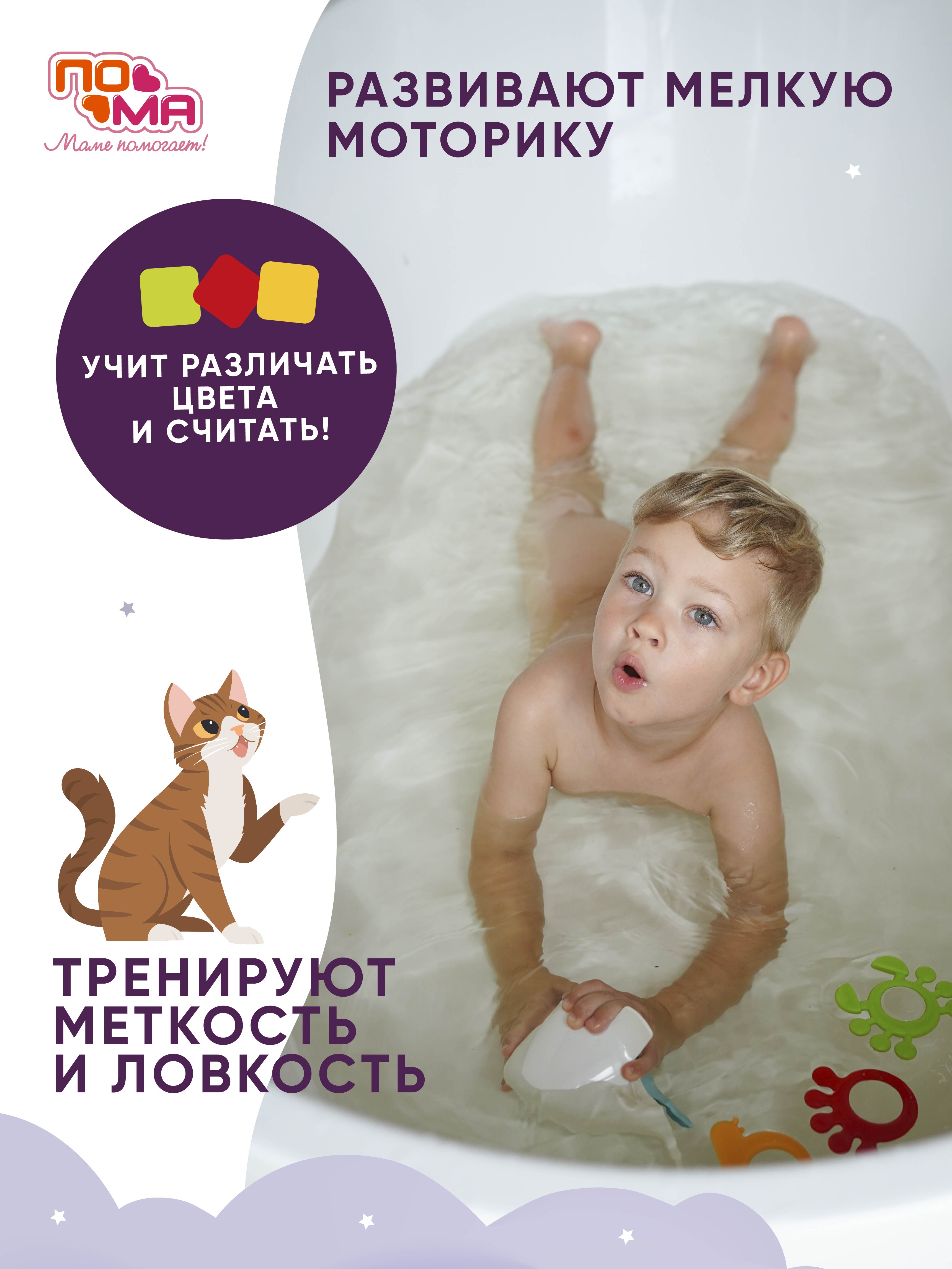 Игрушка Пома для купания Китенок - фото 3