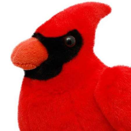 Игрушка мягкая All About Nature Красный кардинал 18 см