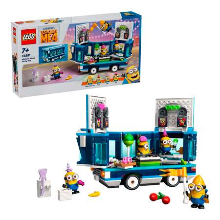 Конструктор LEGO Minions Автобус вечеринки миньонов блочный