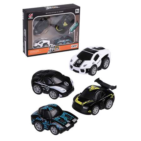 Игровой набор Наша Игрушка машинки черный