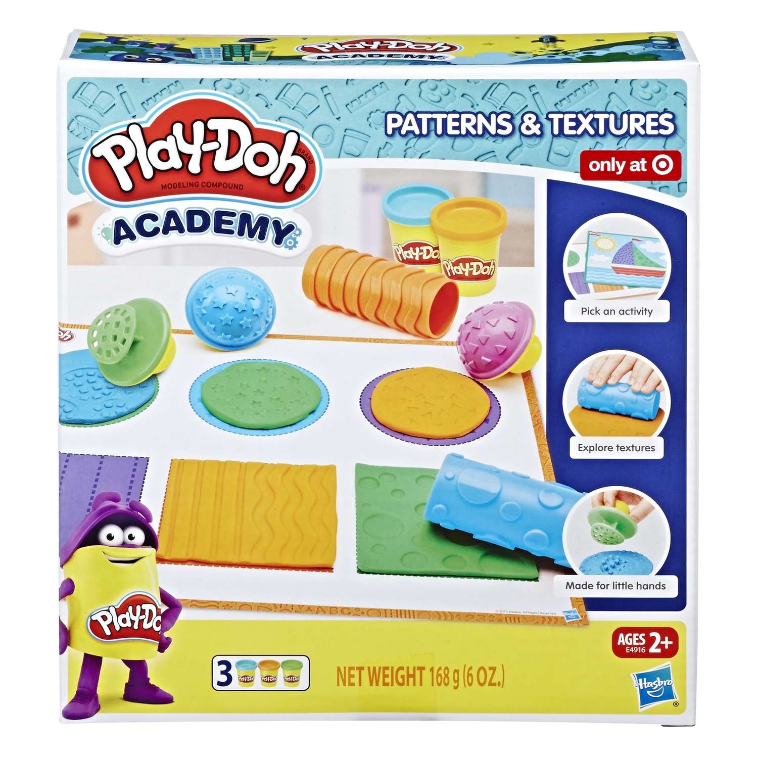 Пластилин Play-Doh Текстуры и инструменты - фото 2