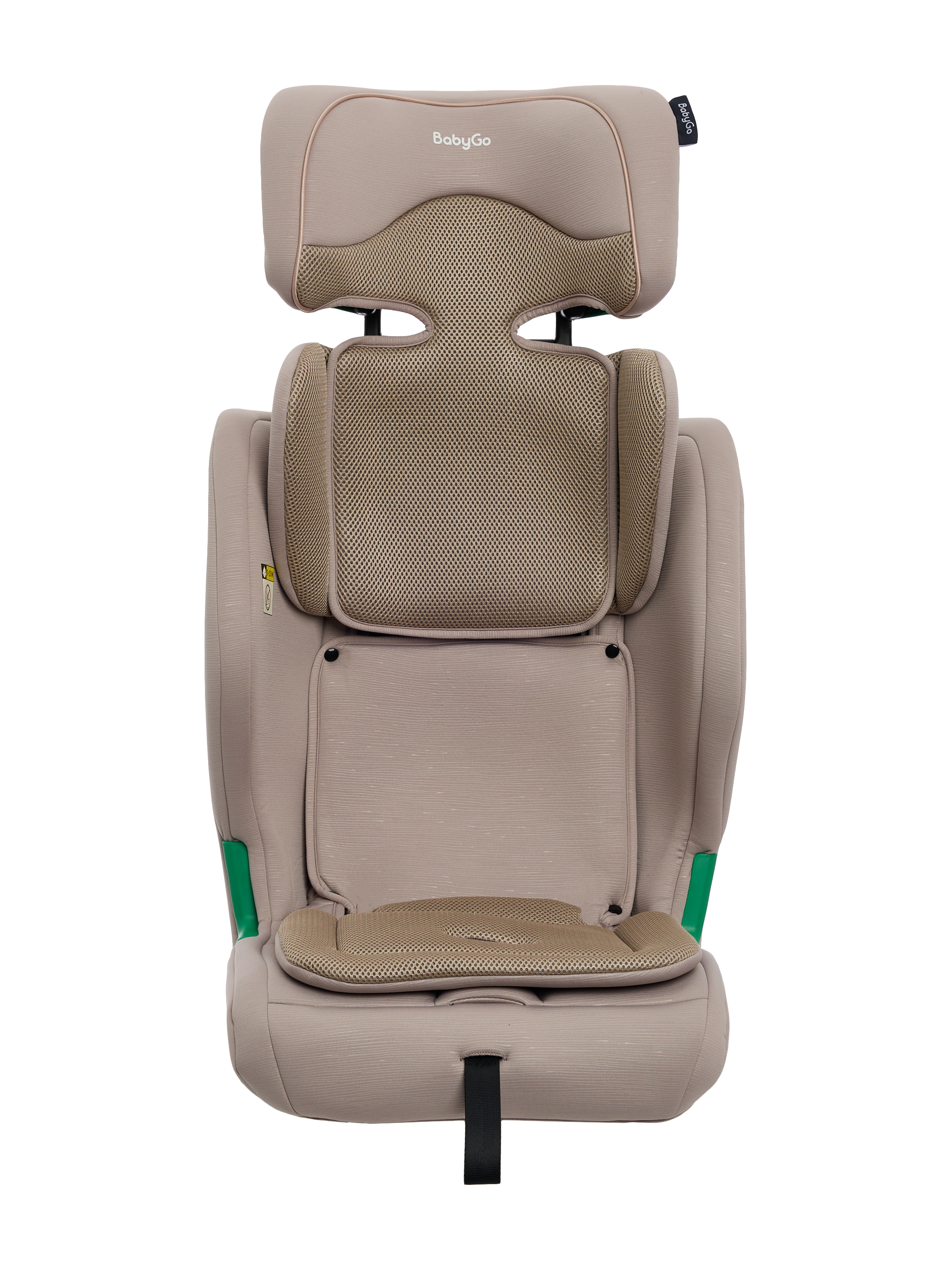 Автокресло BabyGo Flex Isofix 0+/1/2/3 (0-36 кг) бежевый - фото 5