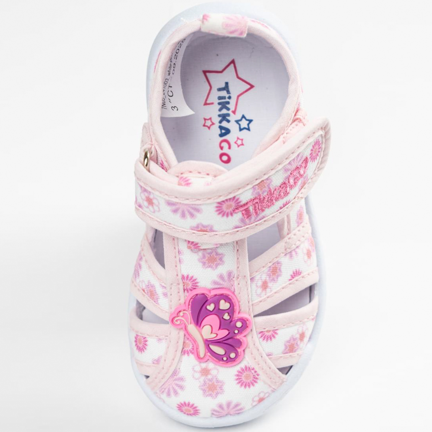 Сандалии TikkaGo 7N05_241003_white-pink - фото 9