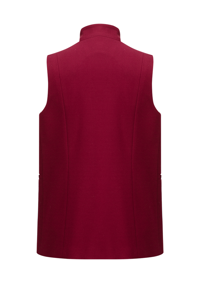 Жилет Stylish AMADEO AV-1011-бордовый - фото 2