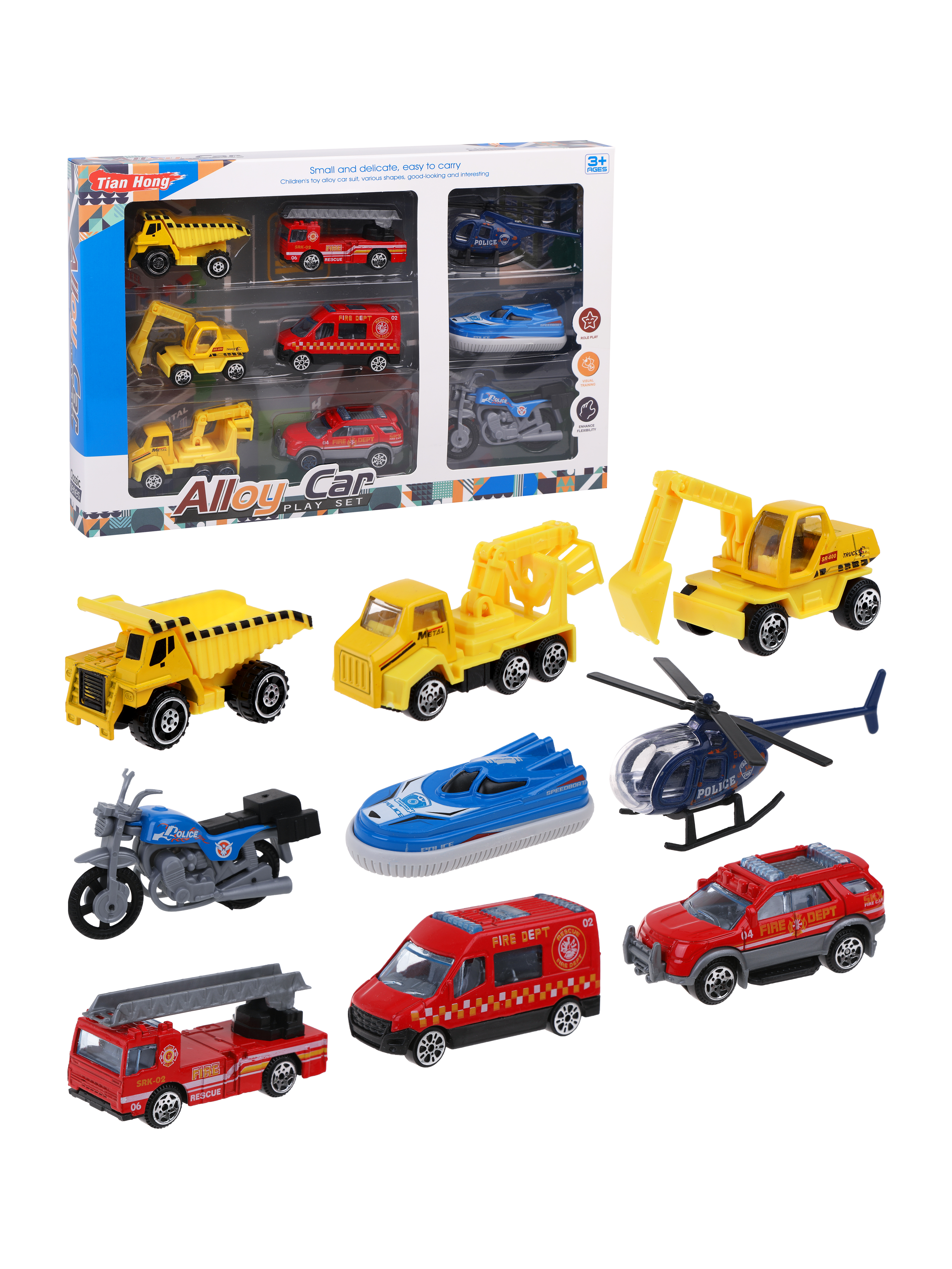 Игровой набор Наша Игрушка спасательный транспорт 653721 - фото 1