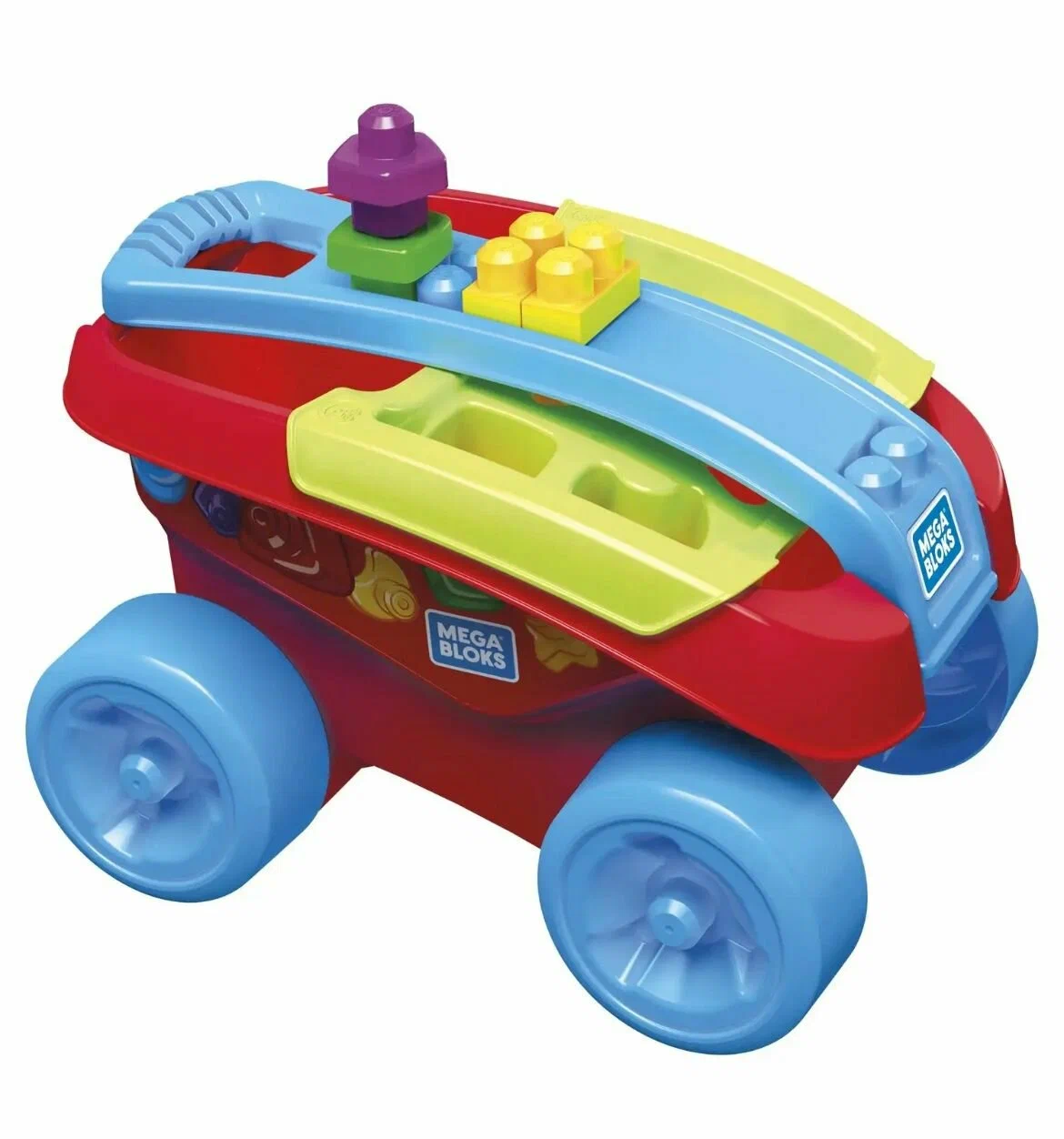 Конструктор Mega Bloks Тележка-сортер 25 дет. - фото 2