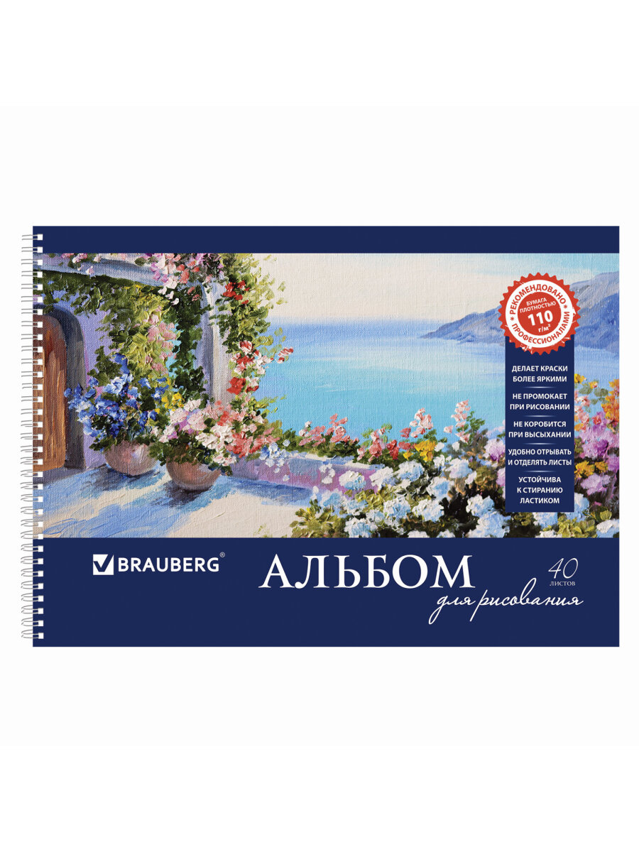 Альбом Brauberg А4 40 лист. 2 шт. - фото 9