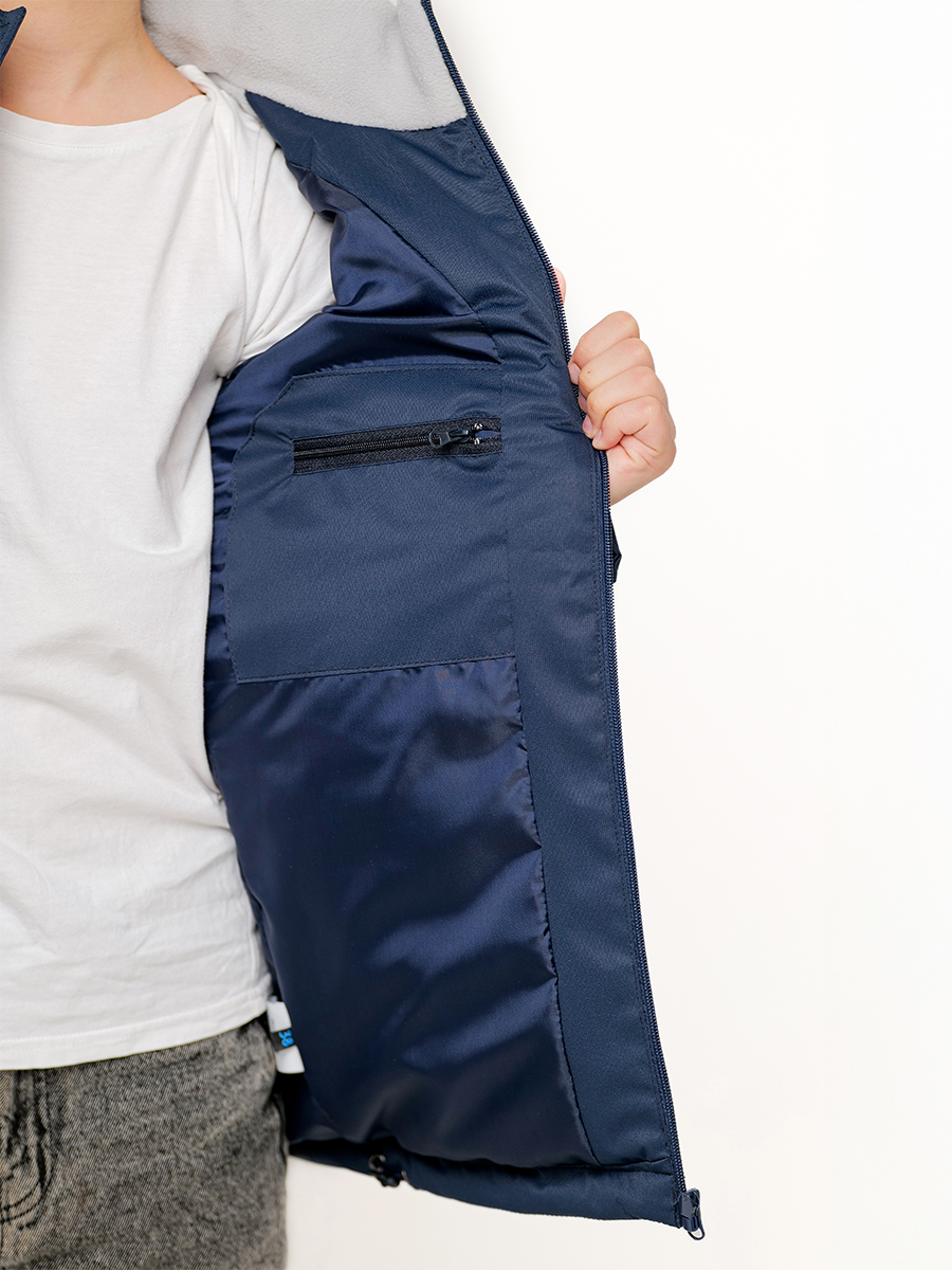 Куртка RODOS М-245/синий(светло-серый) - фото 9