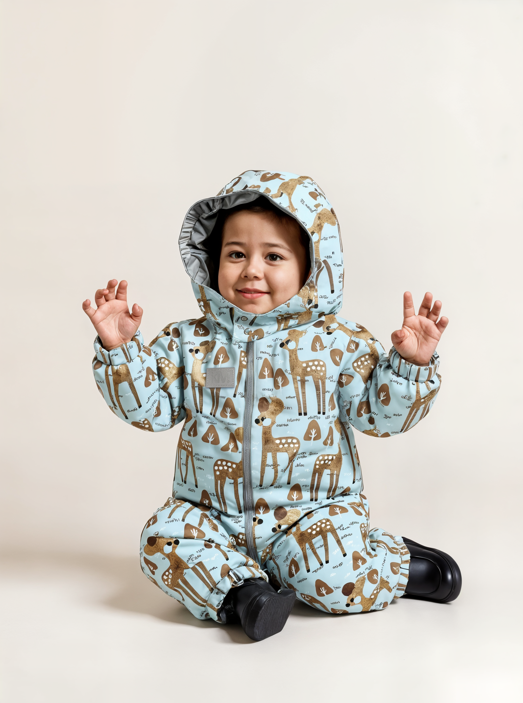 Комбинезон KiMMi Baby Кб-150830-044 жираф - фото 3