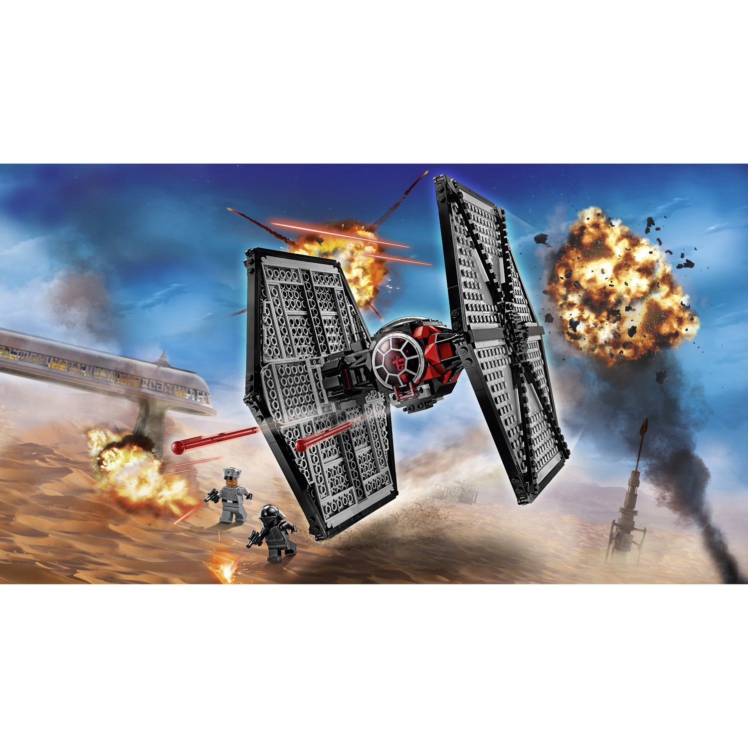 Конструктор LEGO Star Wars First Order TIE fighter блочный - фото 4