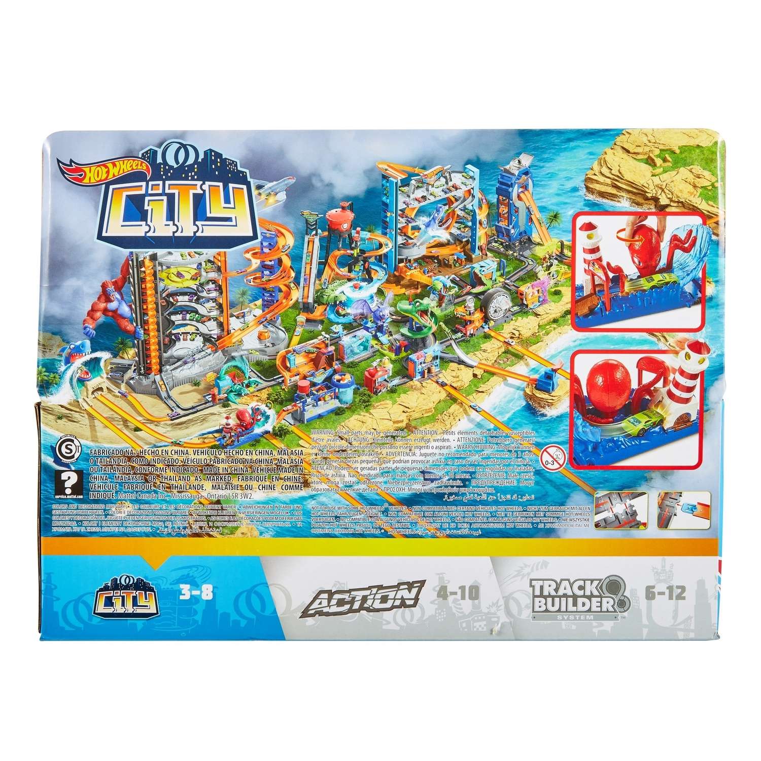 Трек Hot Wheels Атака осьминога FNB05 - фото 4