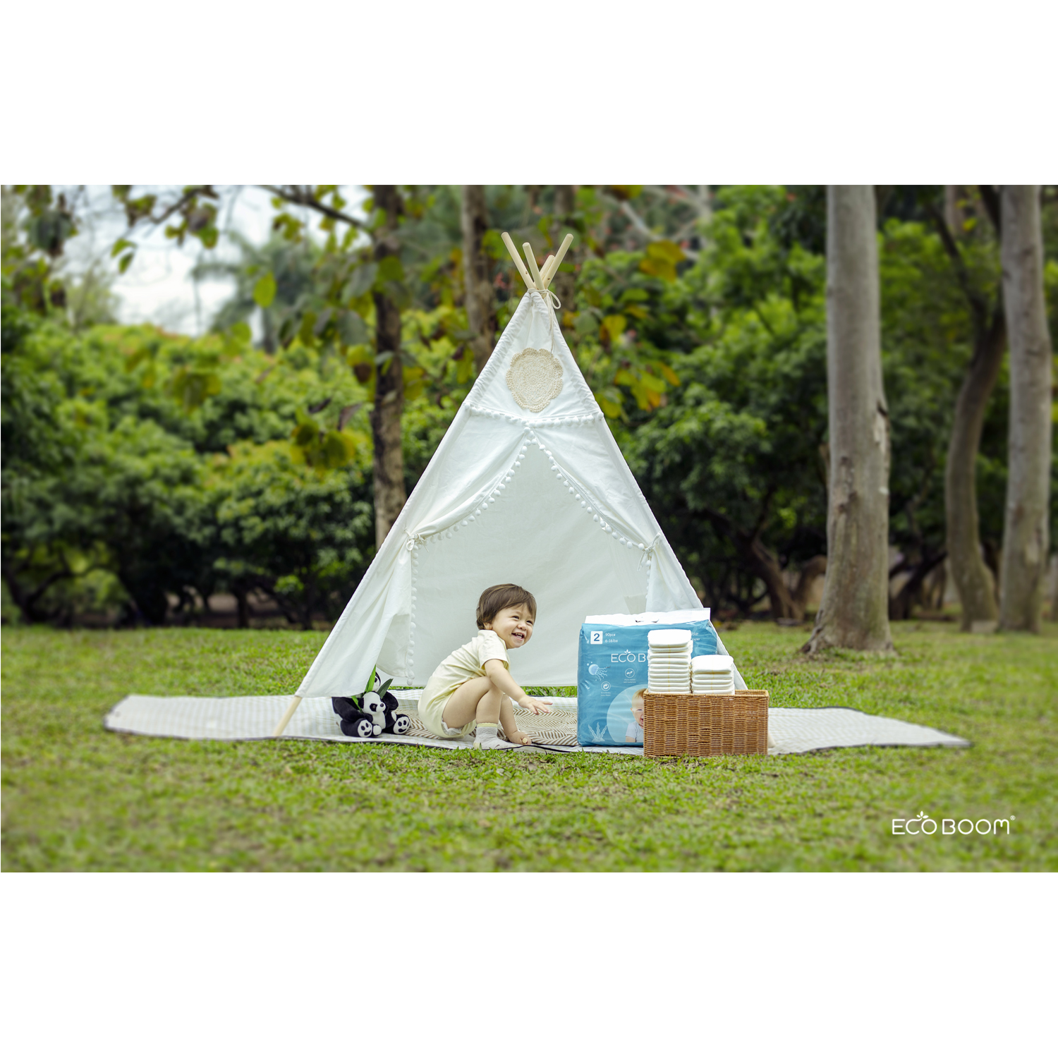 Подгузники ECO BOOM Eco S 90 шт. - фото 10