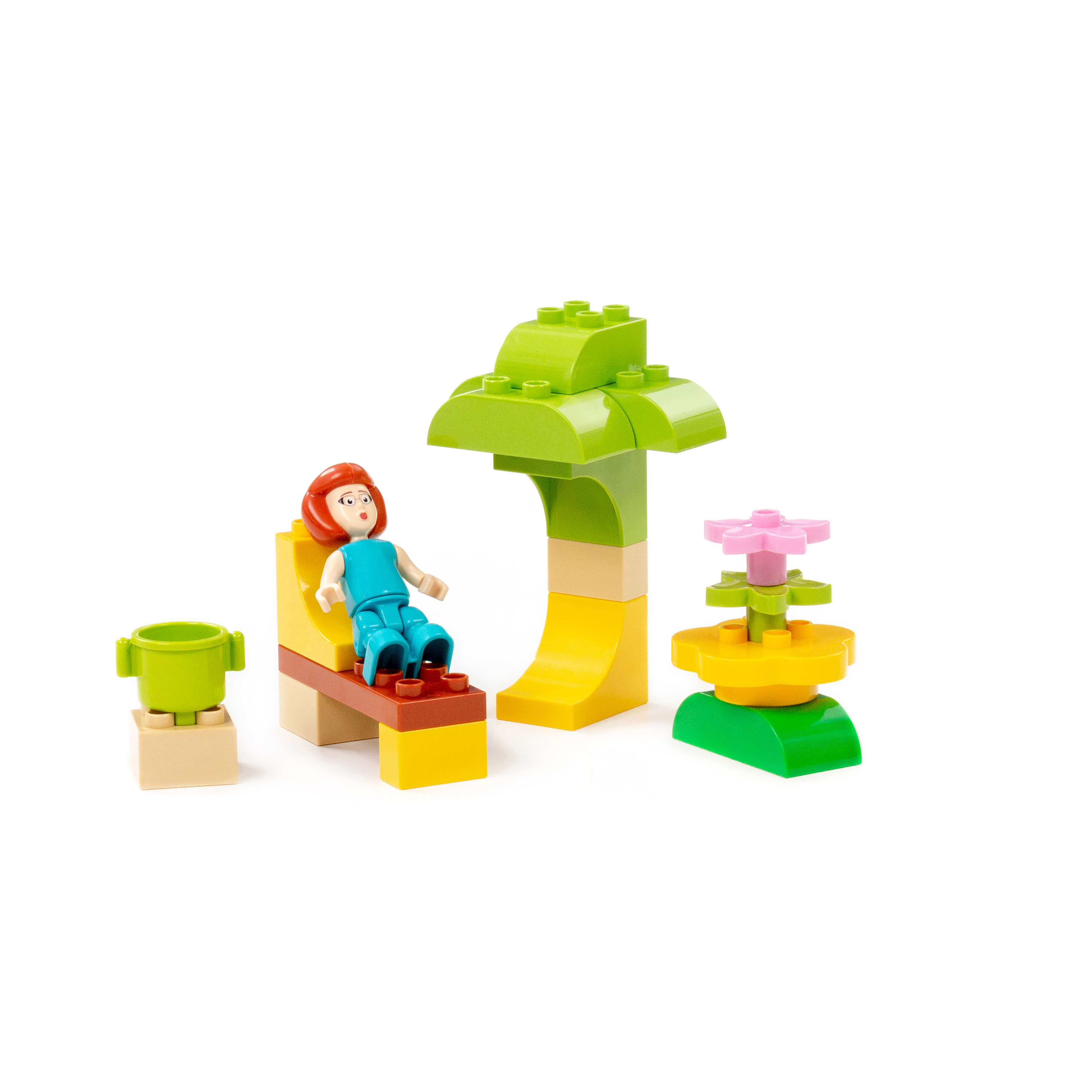 Конструктор Полесье Мама на шезлонге 18 дет. - фото 6