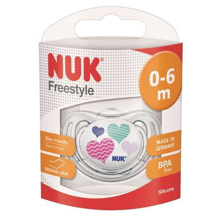 Пустышка Nuk ортодонтическая от 0 мес. в ассортименте