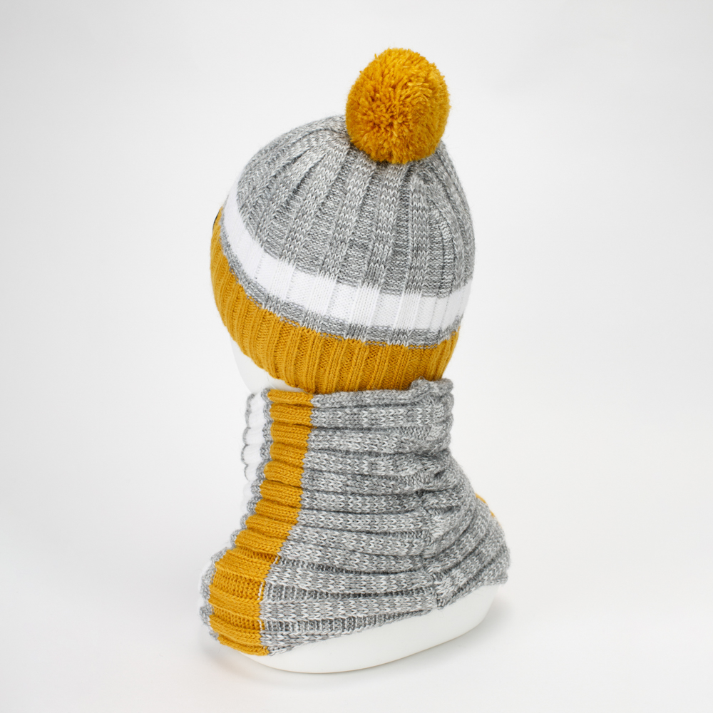 Комплект Bai FAMILY KMS-003горчично-серо-белый - фото 4