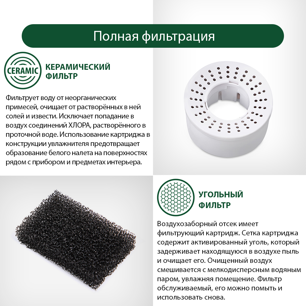 Увлажнитель воздуха ультразвуковой MARTA MT-2376 фиолетовый чароит верхний залив - фото 3