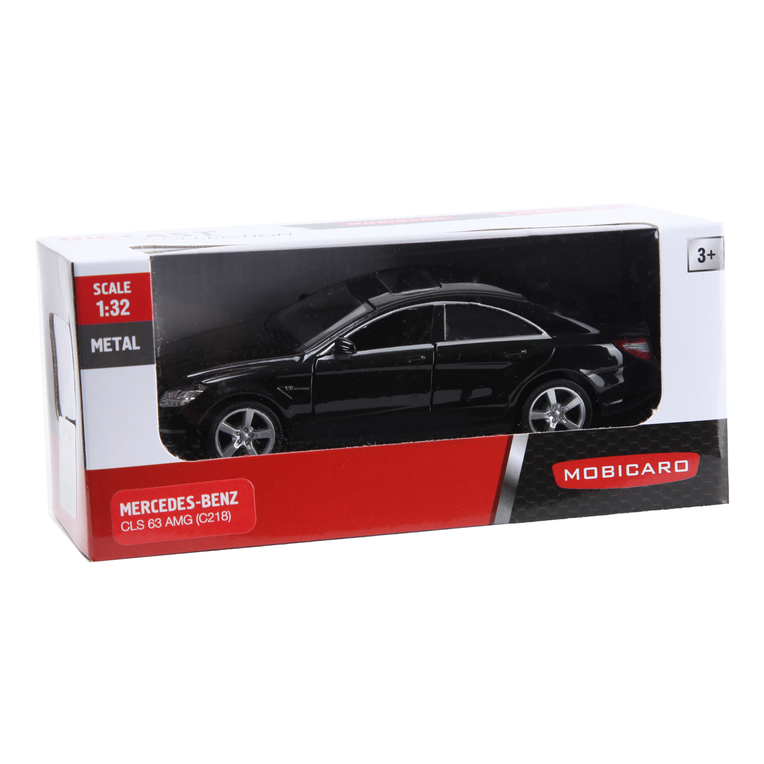 Автомобиль Mobicaro Mercedes CLS 63 AMG 1:32 черный в ассортименте 544995 - фото 6
