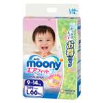 Подгузники Moony L (9-14 кг) 66 шт.