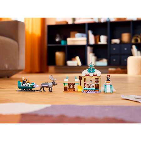 Конструктор LEGO Disney Princess Приключения Анны на санях блочный