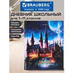 Дневник школьный Brauberg 1-11 класс замок канцелярия