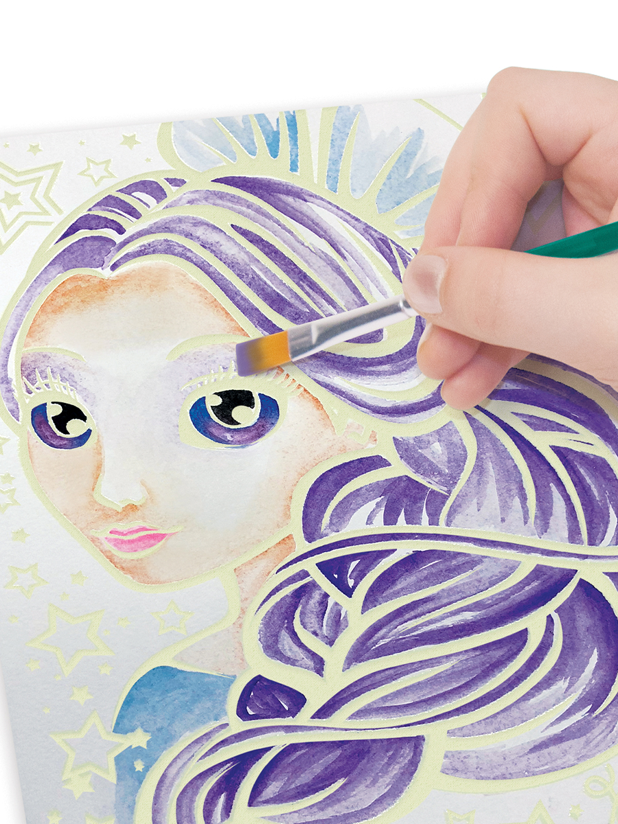 Набор для рисования Nebulous Stars Волшебная акварель - фото 4
