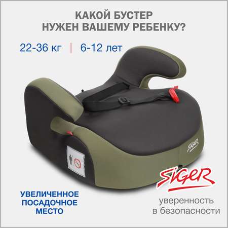 Автокресло SIGER 3 (22-36 кг)