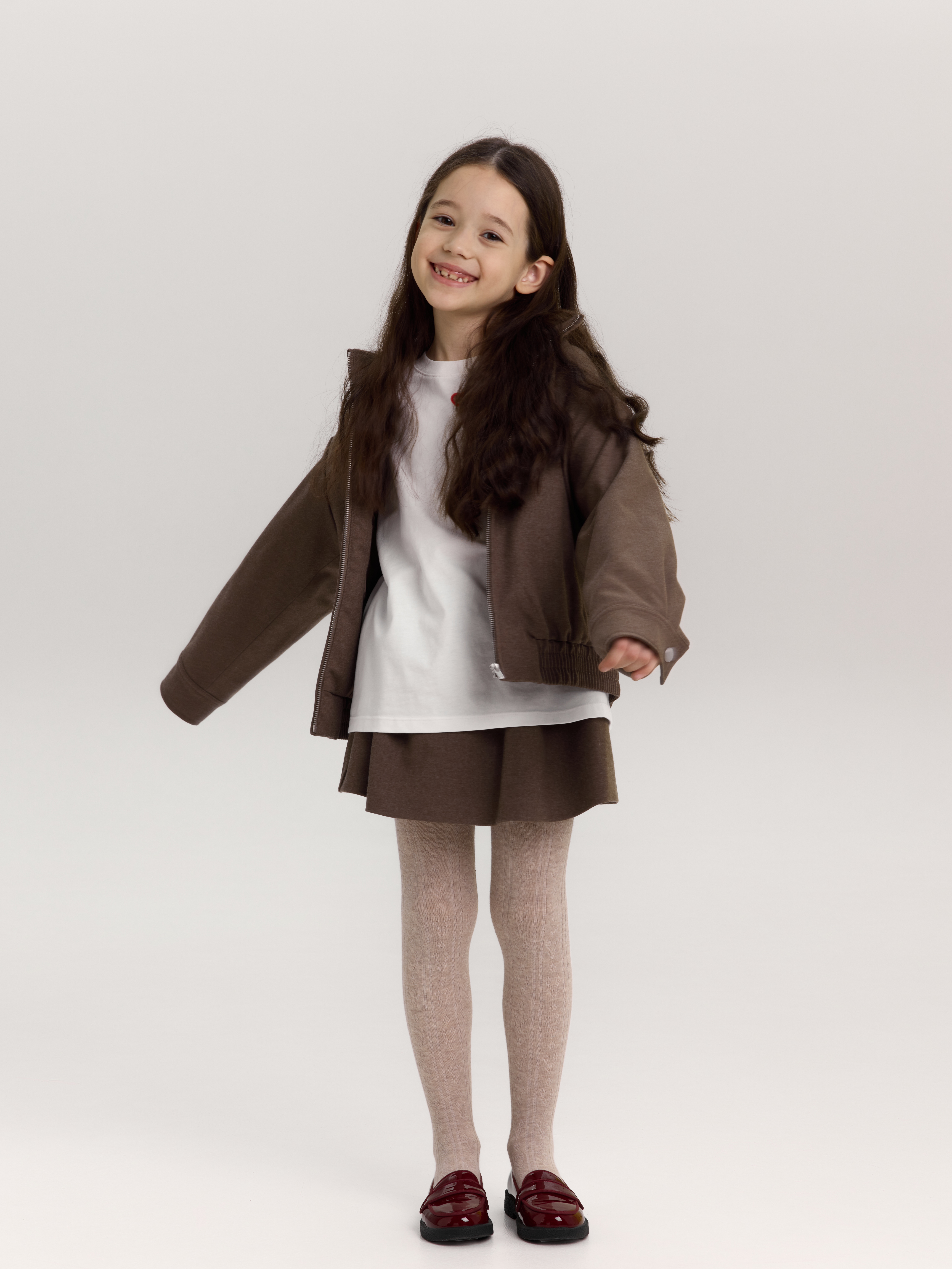 Колготки Peppy Woolton К204М бежевый меланж - фото 14