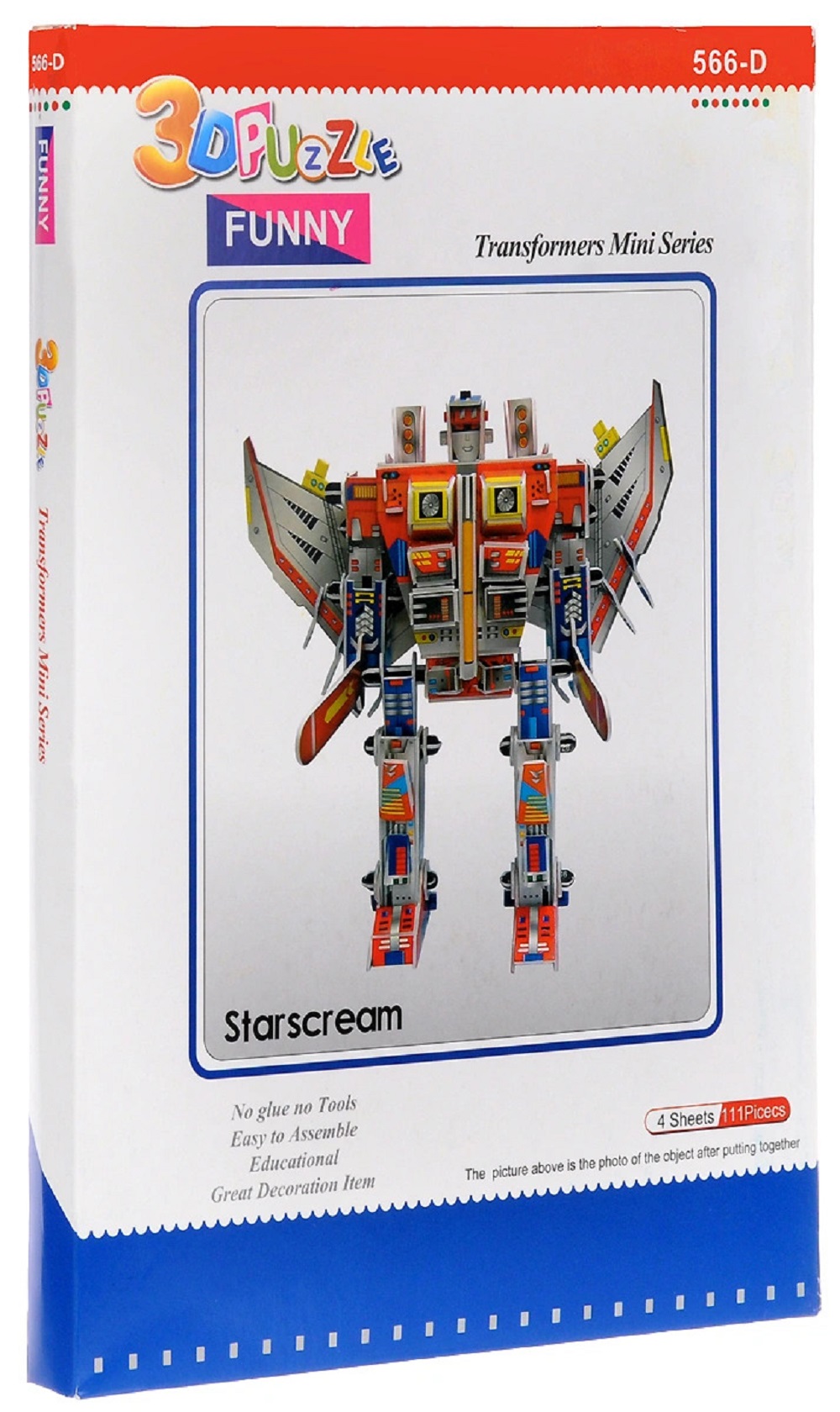 Пазл ZILIPOO Робот космического патруля 3D - фото 1