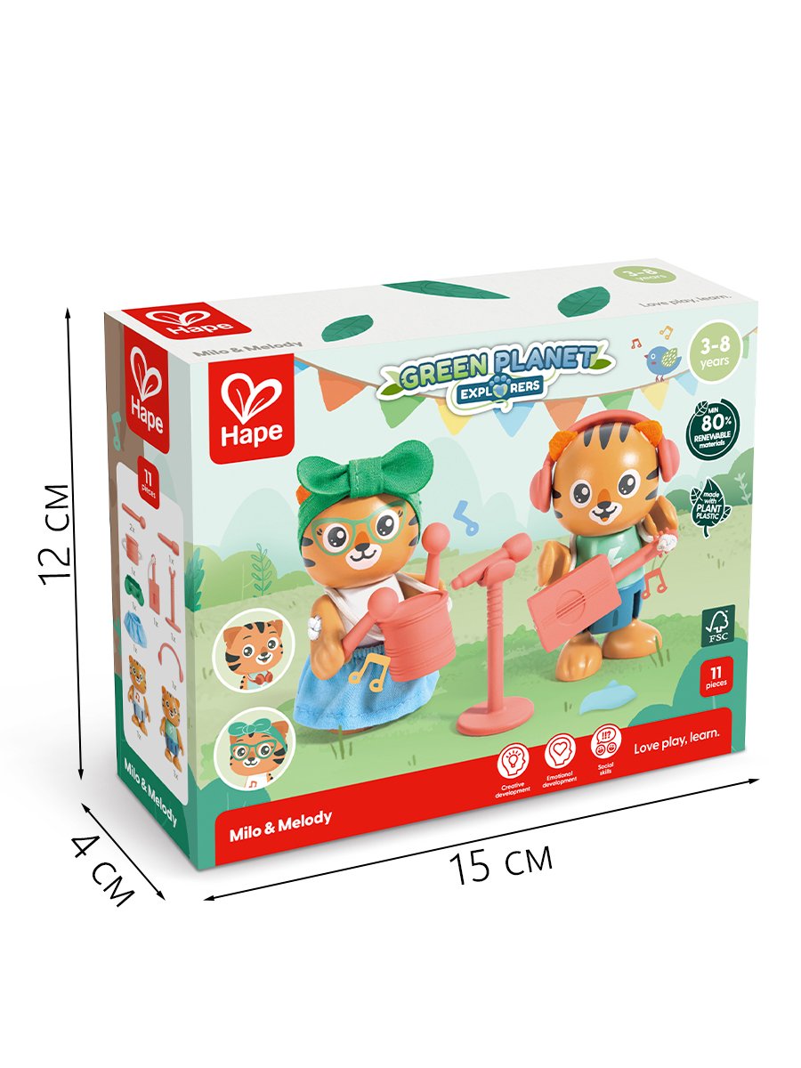 Игровой набор Hape Майло и Мелоди - фото 8