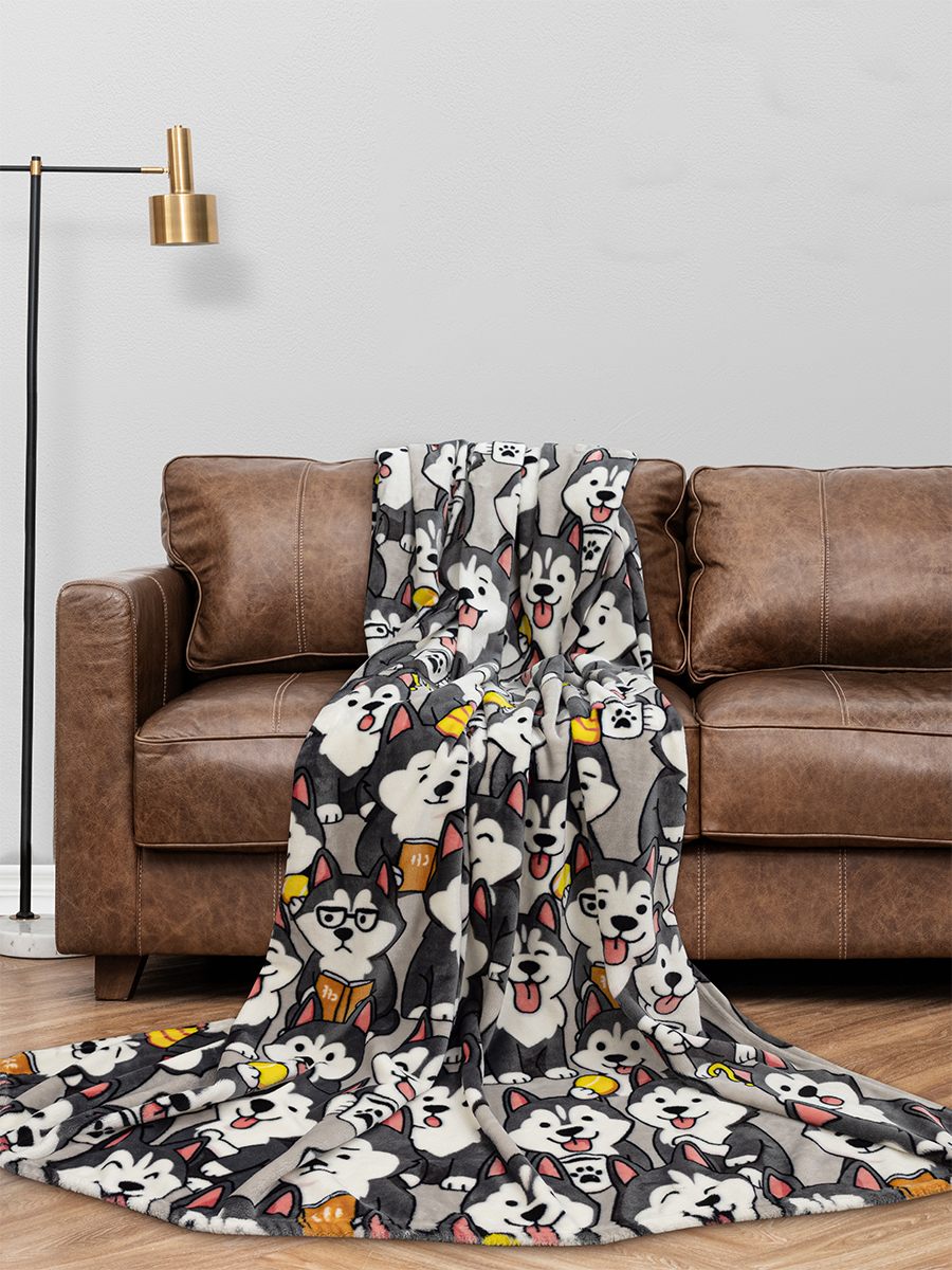 Покрывало BRAVO Хаски 150 x 200 см велсофт - фото 8