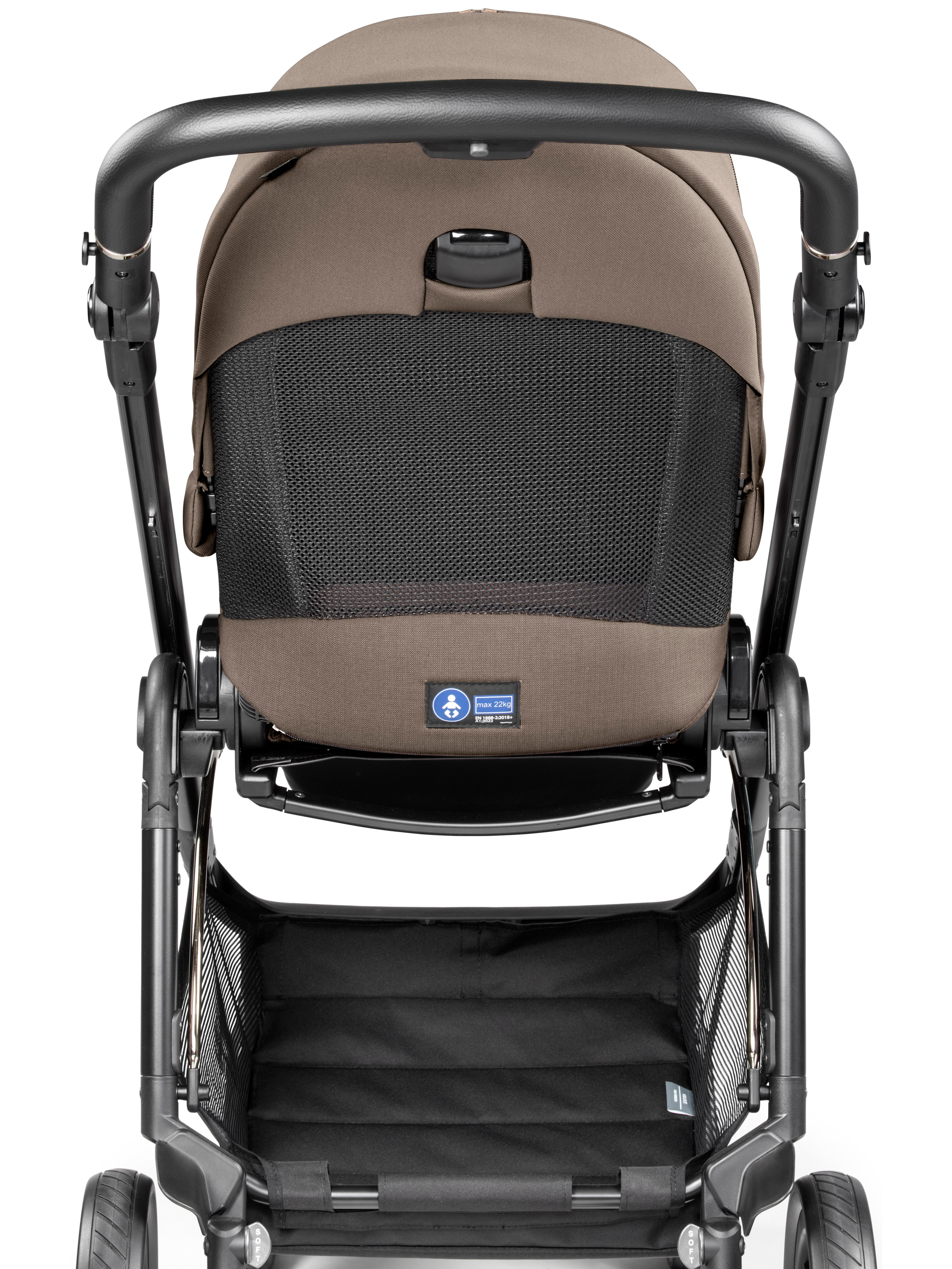 Коляска прогулочная Peg-Perego Veloce TC бежевый - фото 8