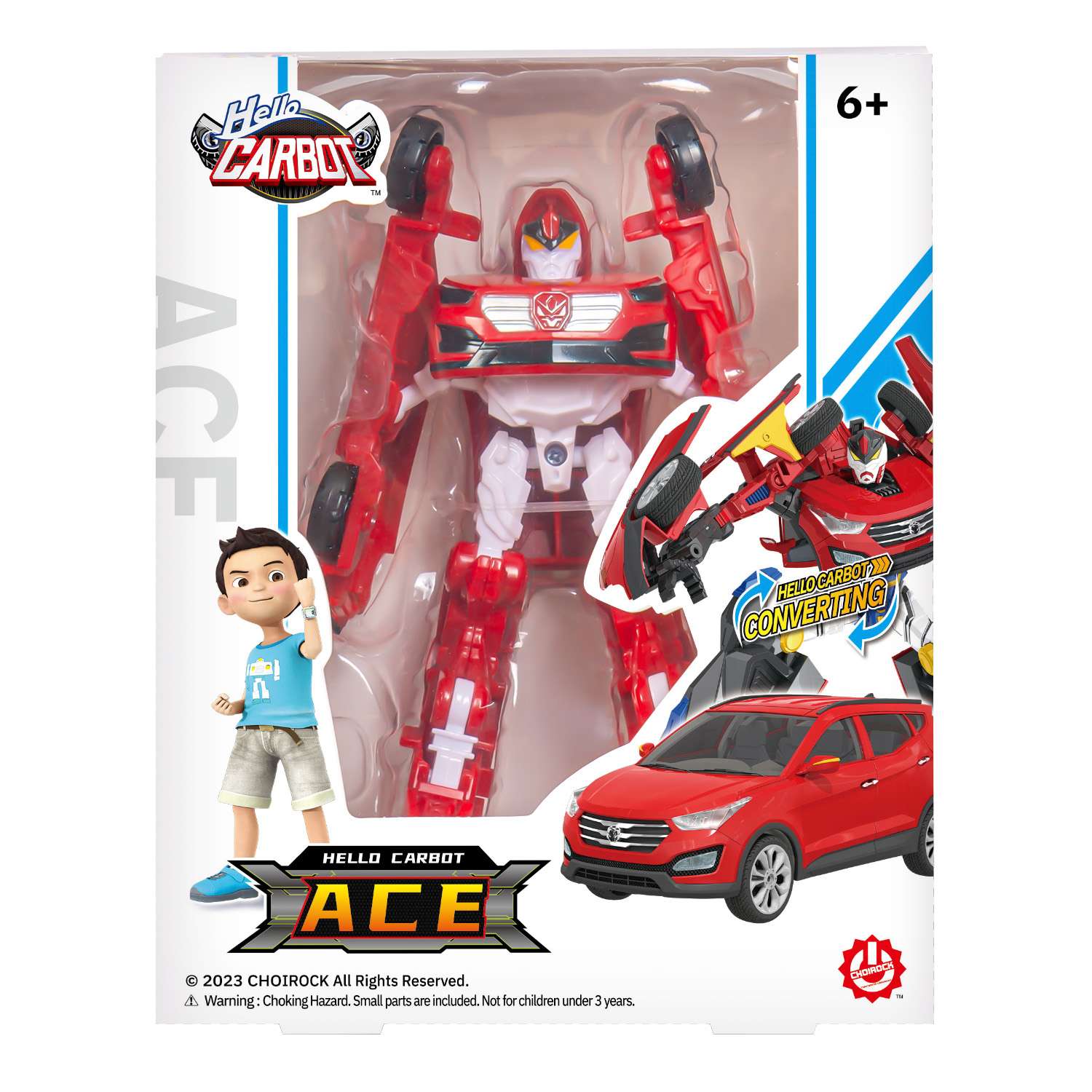 Игровой набор Hello Carbot Ace Трансформер - фото 1