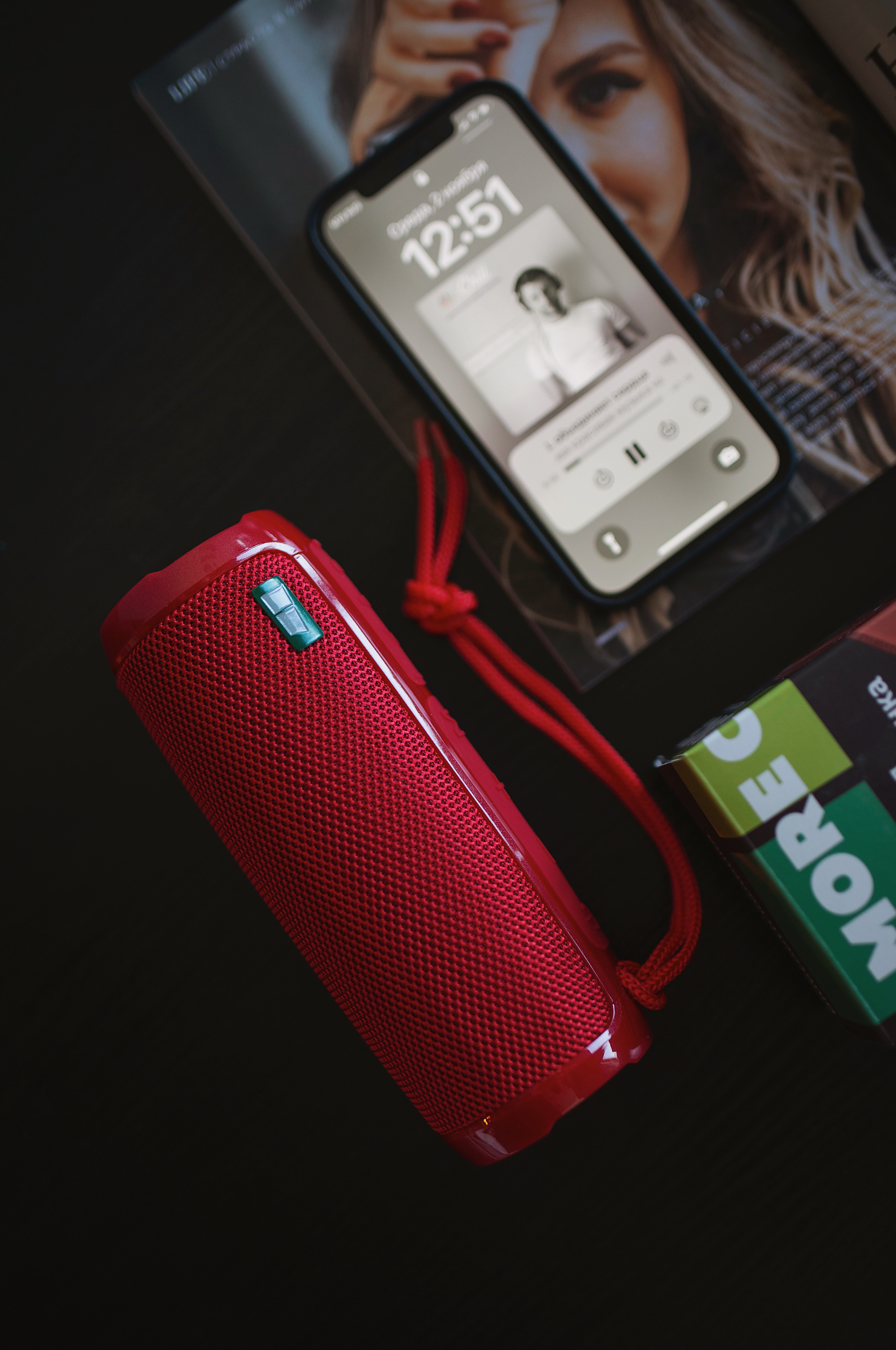 Колонка Bluetooth More Choice BS22 Red - фото 17