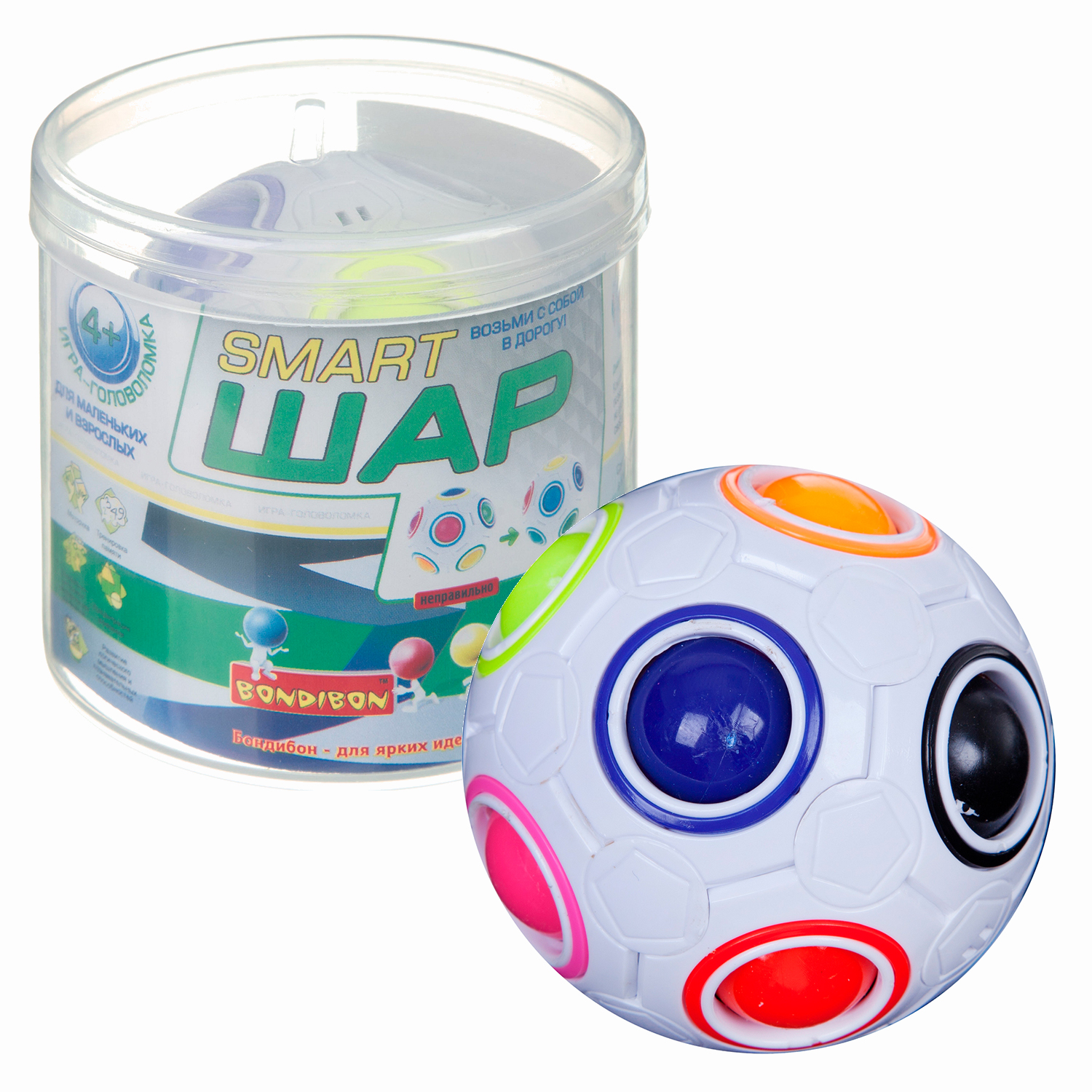 Настольная игра Bondibon 4+ головоломка Smart Шар - фото 1