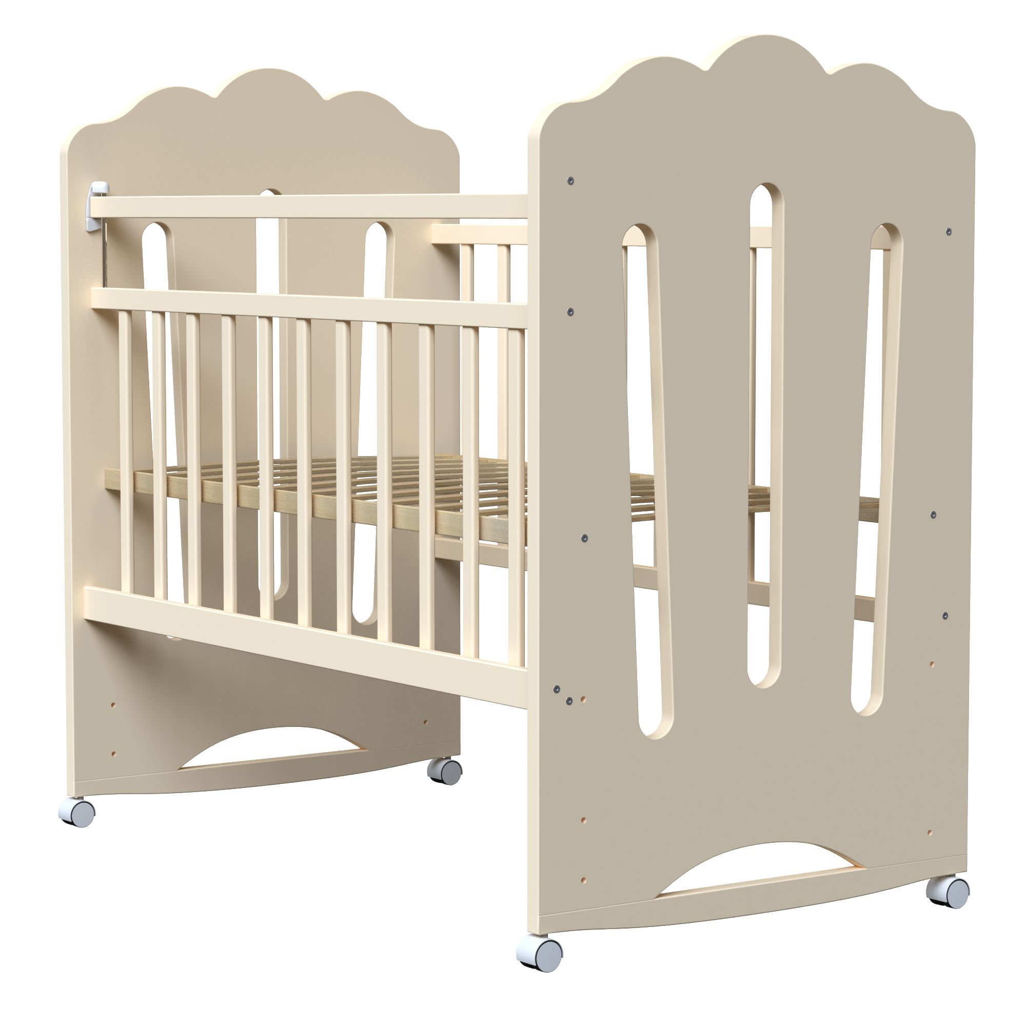 Детская кроватка ВДК, (слоновая кость) - фото 2