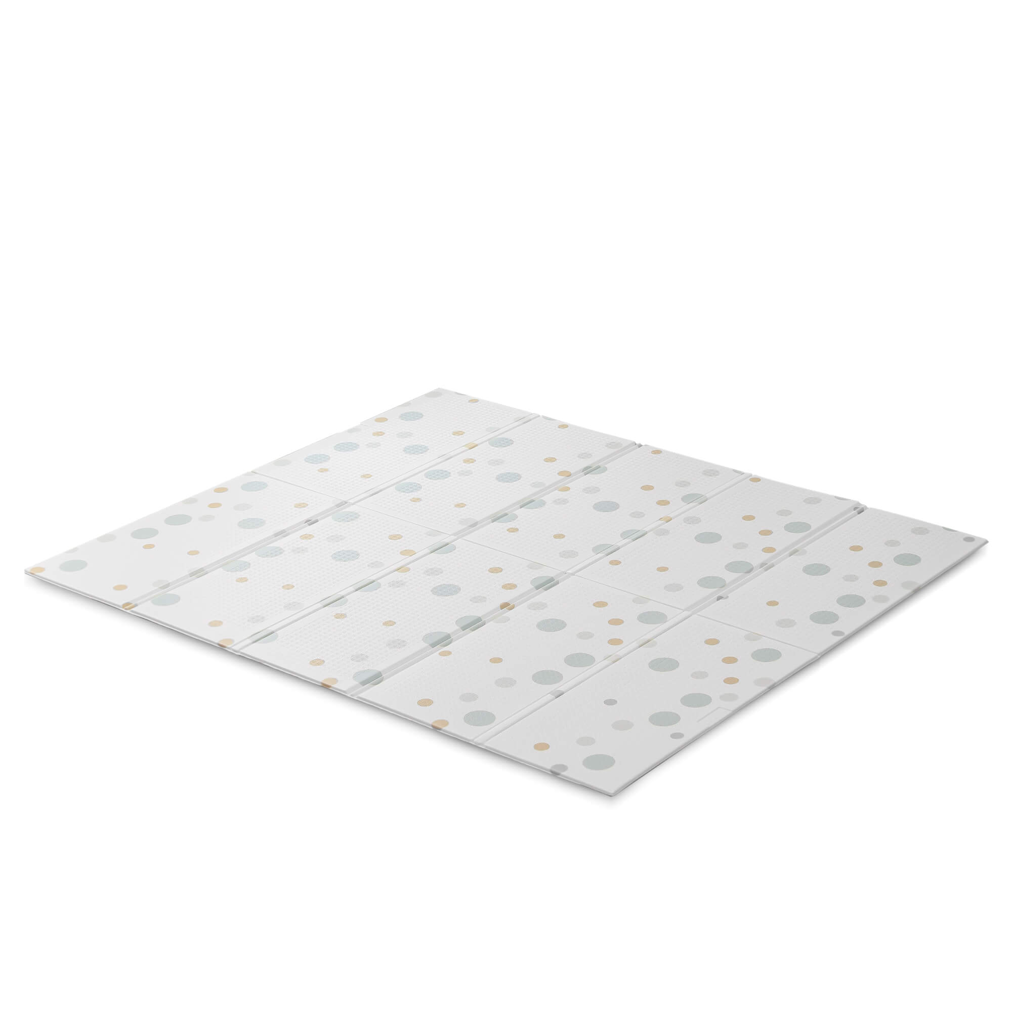 Детский складной коврик UNIX Kids Круги / Circles для ползания 150 x 180 см - фото 14